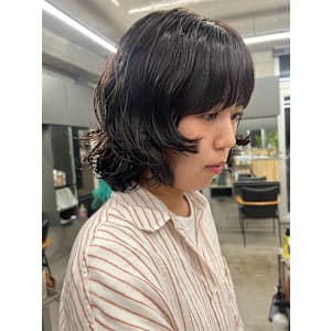 @shunki_sakoda*ボブパーマ/前髪パーマ　