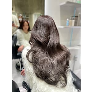 上品レイヤー/ヌーディーグレージュ/ブリーチなし