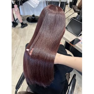 Mako ブリーチなし ピンクブラウン 暖色 ヘアカラー