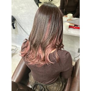 インナーカラーピンク - GLADGE池袋/ダブルカラー/ブリーチ【グラッジイケブクロダブルカラーブリーチ】掲載中