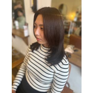 レイヤー　フロントパーマ