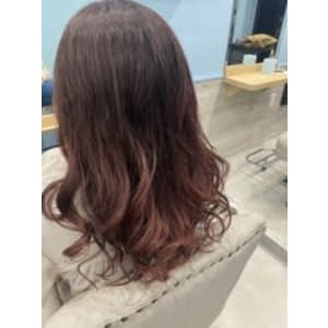 ブリーチを卒業したい方に☆グラデーションディープピンク