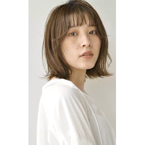 シースルーベージュ　オルチャンミディアム