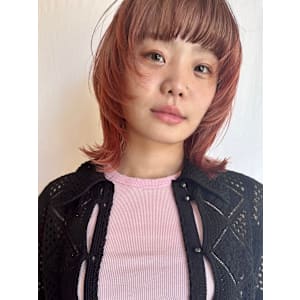 顔まわりレイヤー/ウルフレイヤー