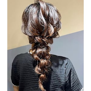 編み下ろしスタイル