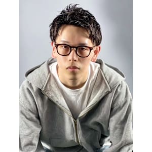 爽やかアップバング