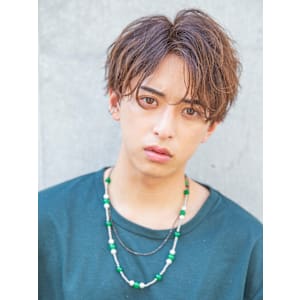 【小久保style】メンズカットツーブロックツイストウルフ