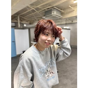 ショート×ふわふわパーマ