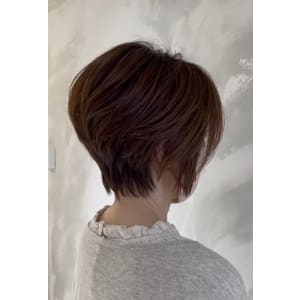 酢酸Trオーガニックカラー×ショートスタイル - hairmake＆design Axe-l【ヘアメイクアンドデザイン アクセル】掲載中