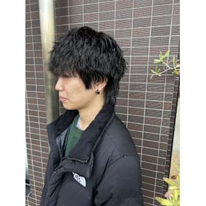 メンズパーマ×マッシュウルフ☆