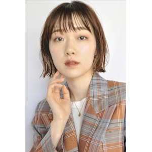 さりげないイヤリングカラー/シースルーバンク　 