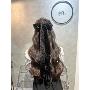 ★ゆるふわハーフアップ