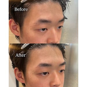 奈良メンズアイブロウ眉毛香芝メンズアイブロウ眉毛パーマ