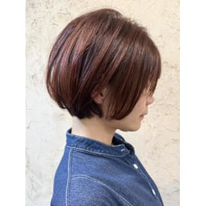 【Flor_戸塚】*大人女子＋ショートボブ+マロンブラウン*