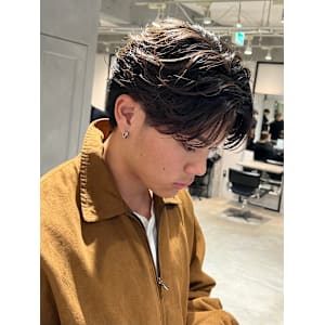 ［綿貫限定］サイドが跳ねないニュアンスパーマ