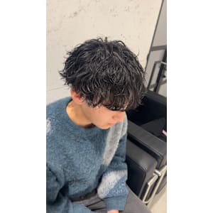 綿貫航太◎ウェーブパーマ