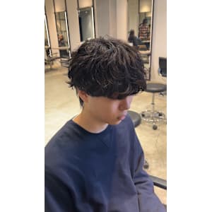 綿貫航太◎セットが簡単！無造作パーマ/シャドウパーマ