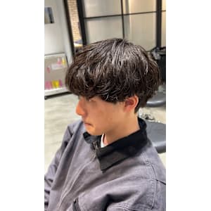 綿貫航太◎SNSでバズってる！シャドウパーマ/無造作パーマ