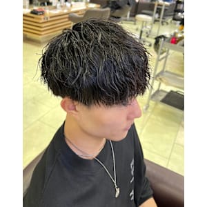 綿貫航太◎緩め波巻きパーマ/スパイラルパーマ/メンズパーマ