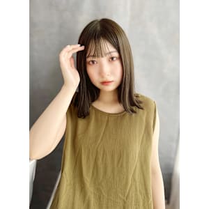 外はねボブ/大人ボブ/イルミナカラー