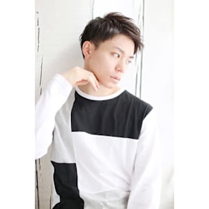 アップバング/メンズショート