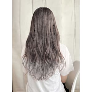 グラデーションカラー/オンブレ/グレー