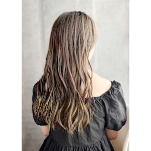 グラデーションカラー/ソンブレ/グレージュカラー