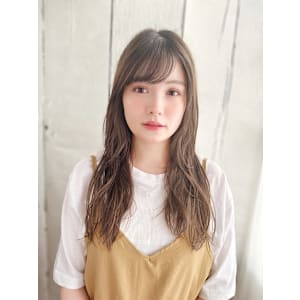 パーマ/オイルカラー/オーガニックカラー/グレージュ