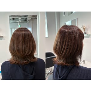 白髪ぼかしカラーで春らしい動きのあるスタイルに！ - HEARTS 船橋 白髪ぼかし 脱白髪染め【ハーツ フナバシ シラガボカシ ダツシラガゾメ】掲載中