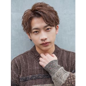 【小久保style】メンズカットツーブロックツイストウルフ