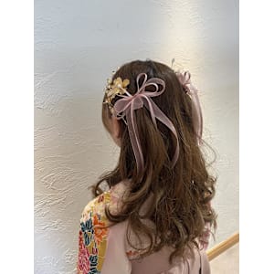 ハーフツイン/セレモニーヘア