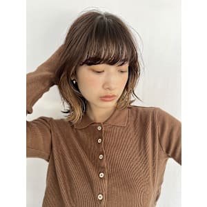 ふんわりレイヤー/インナーカラー 