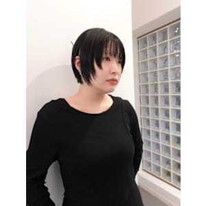 ショートボブ/ボブヘア/顔まわりレイヤーカット/ミニボブ