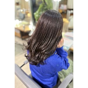 ラベンダーカラー／艶カラー