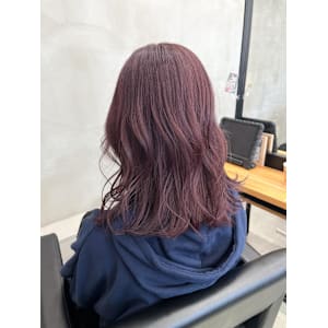 カシスブラウン　(ブリーチなし)