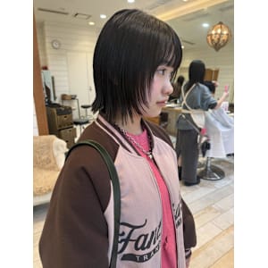 メルティーカラー/フェミニンロング/似合わせカット/渋谷