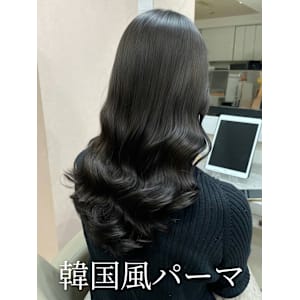 韓国風パーマ/コテ巻き風パーマ/デジタルパーマ/艶髪