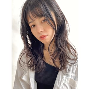 ほつれウェーブ/ゆるパーマ/デジキュア/簡単スタイリング/