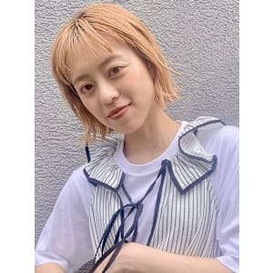 ふんわり柔らかボブ/切りっぱなしボブ 