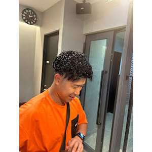 男らしさと色気MAXパーマ