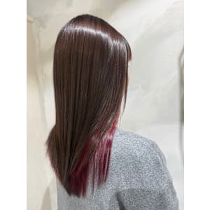 インナーカラー×髪質改善Tr