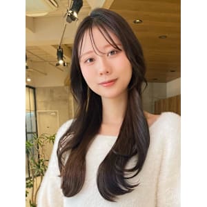 ロングレイヤー/ミディアムレイヤー/トープブラウン【平島】