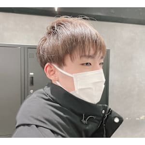 マスクにも合う短めマッシュ