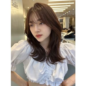 髪質改善＊秋色黒髪マロンブラウン＊美髪