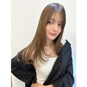 髪質改善＊シルキーベージュストレート＊美髪