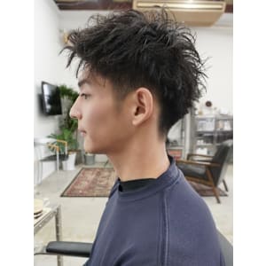 【BOW style】30代40代ピンパーマショート