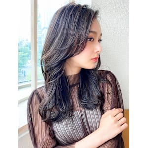 イメチェン後れ毛が可愛い顔周りレイヤー美髪アッシュベージュ  - AFLOAT/L 錦糸町【アフロートエル】【アフロートエル キンシチョウ】掲載中