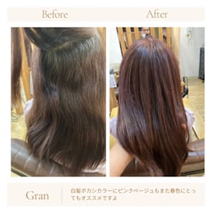 お客様髪質改善データ1724（白髪ぼかし） - Grand × AtlierDonguri【グランバイアトリエドングリ】掲載中