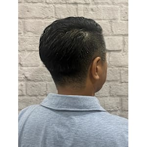 メンズ／震災刈り／刈り上げ