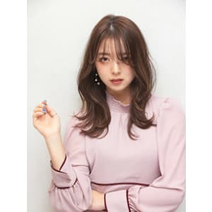 ショコラアッシュ×ゆるモテくびれヘア